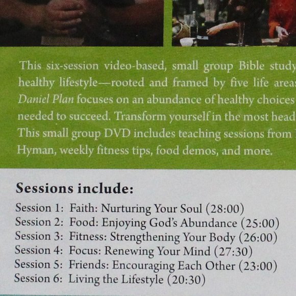 The Daniel Plan 40 Days to a Healthier Life Six Sessions on DVD - Picture 6 of 9